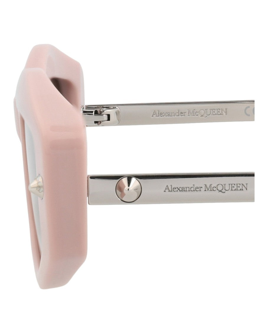 Alexander Mcqueen Square-Frame Recycled Acetate Sunglasses