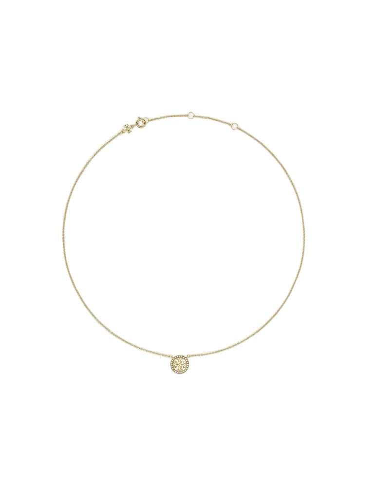 Tory Burch Miller Pave Pendant Necklace