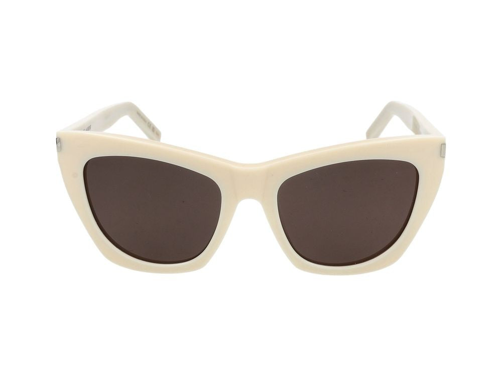 Saint Laurent Sunglasses Saint Laurent Sl 214 Kate 035 Ivory Ivory Black 55/20/145