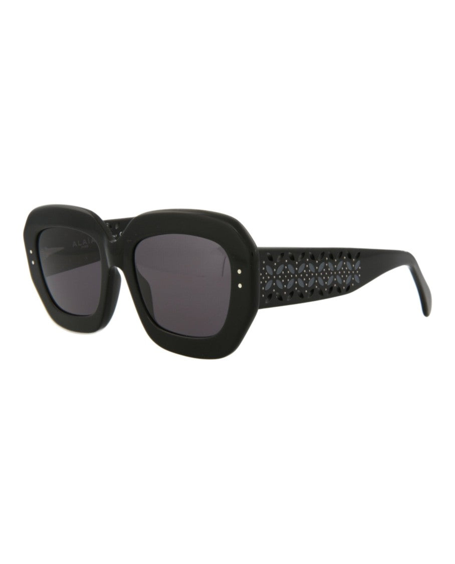 Alaïa Square-Frame Acetate Sunglasses