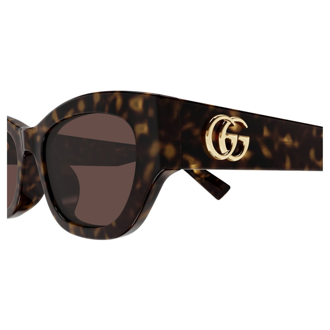 Gucci Gg1954sa Rectangular Tortoiseshell Sunglasses