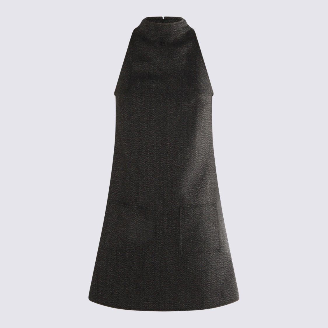 Courrèges Black Wool Dress