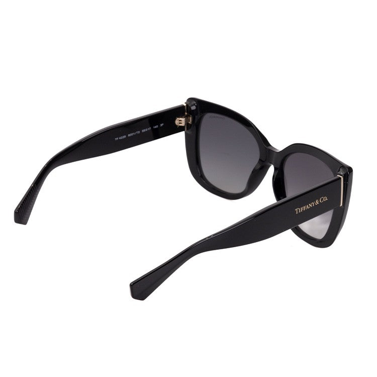 Tiffany & Co. Bold Square Frame Black Acetate Sunglasses