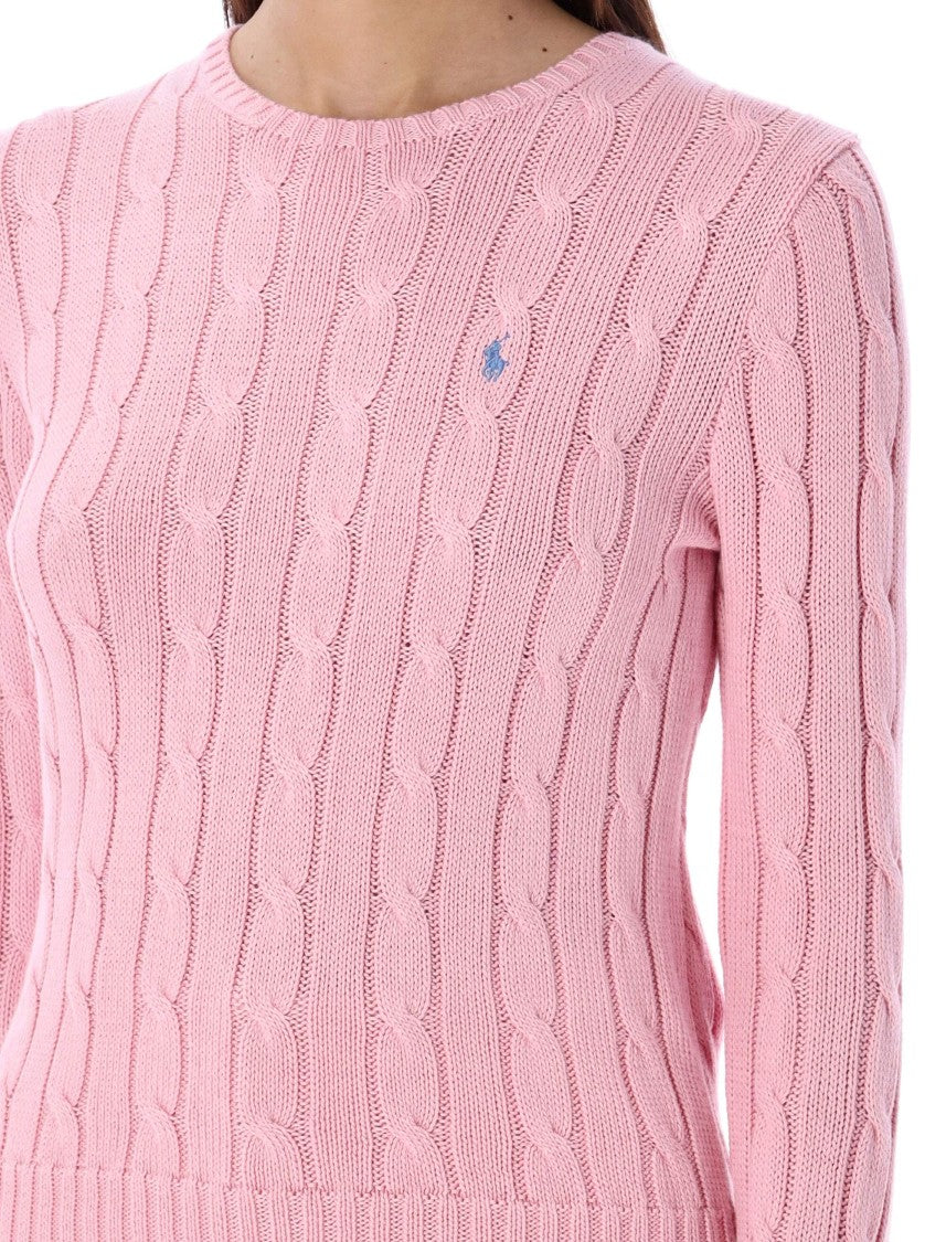 Polo Ralph Lauren Julianna Slim Fit Cable Knit Sweater