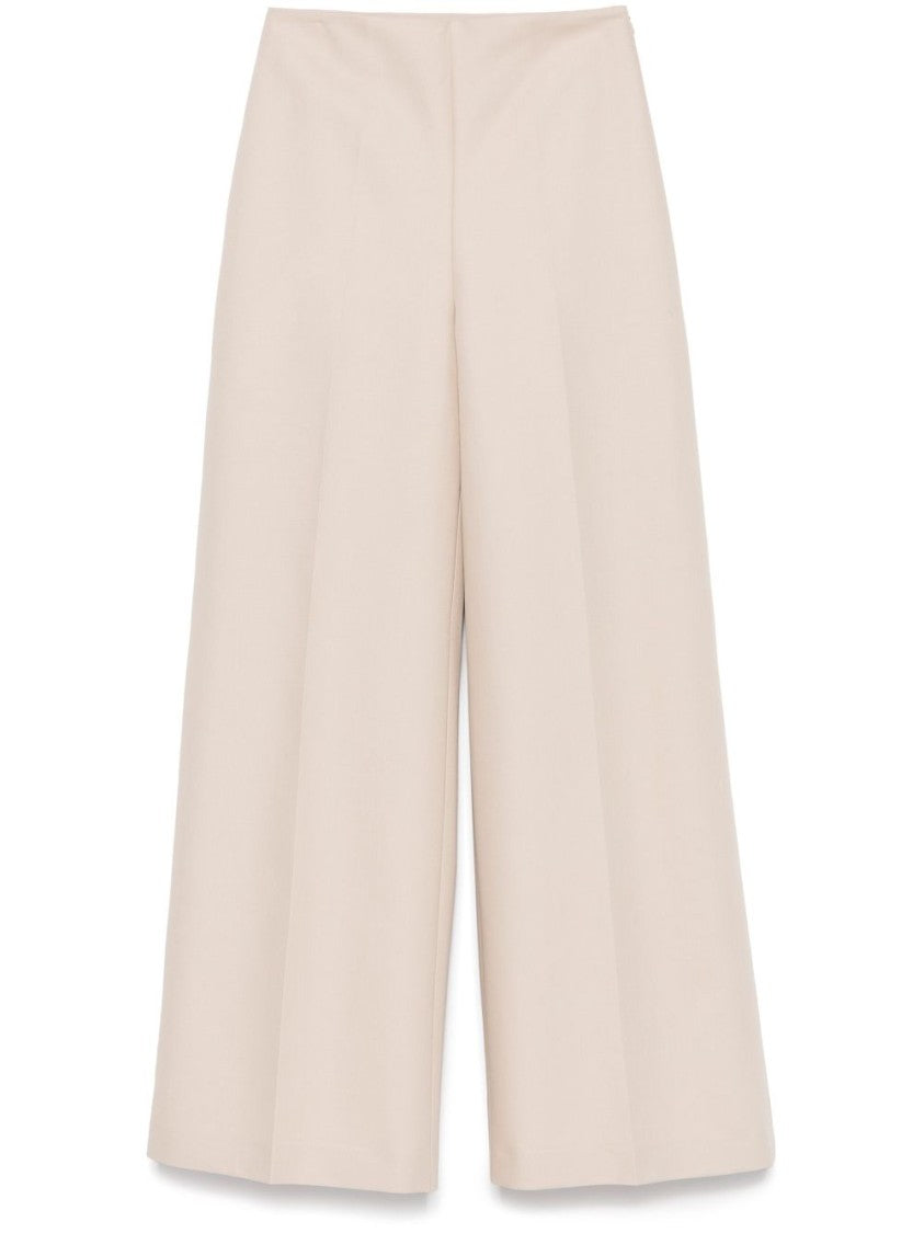 Róhe Sand Beige Palazzo Trousers