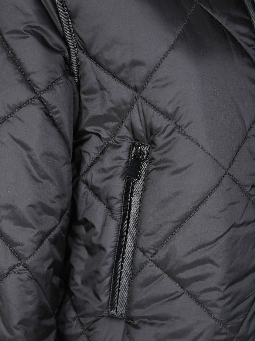 Pinko Padded Short Jacket With Quilted Design