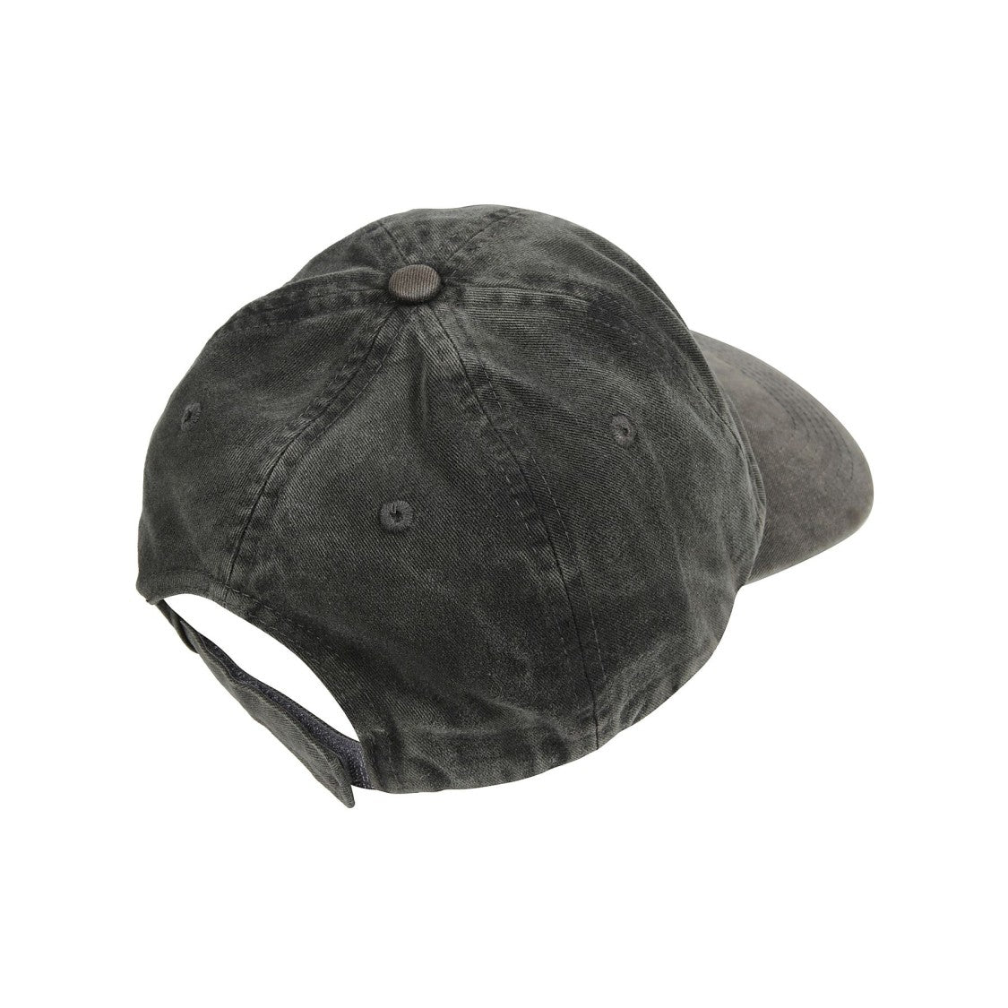 Entire Studios Black Vintage-Inspired Cotton Cap With Adjustable Strap