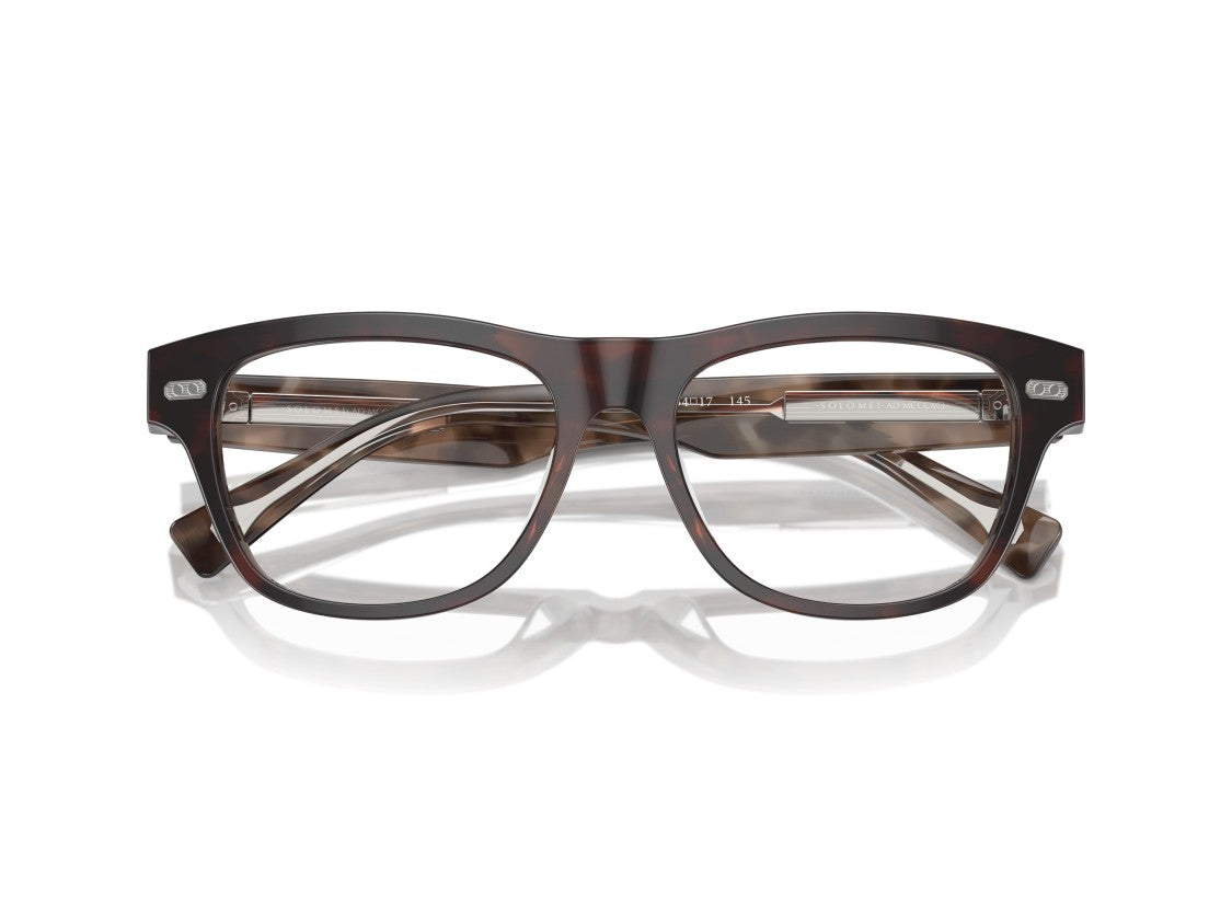 Brunello Cucinelli Tortoiseshell 0Bc3005 Acetate Square Eyeglasses