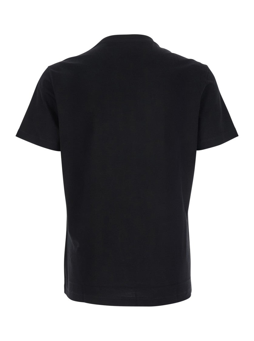 Versace Black Cotton T-Shirt