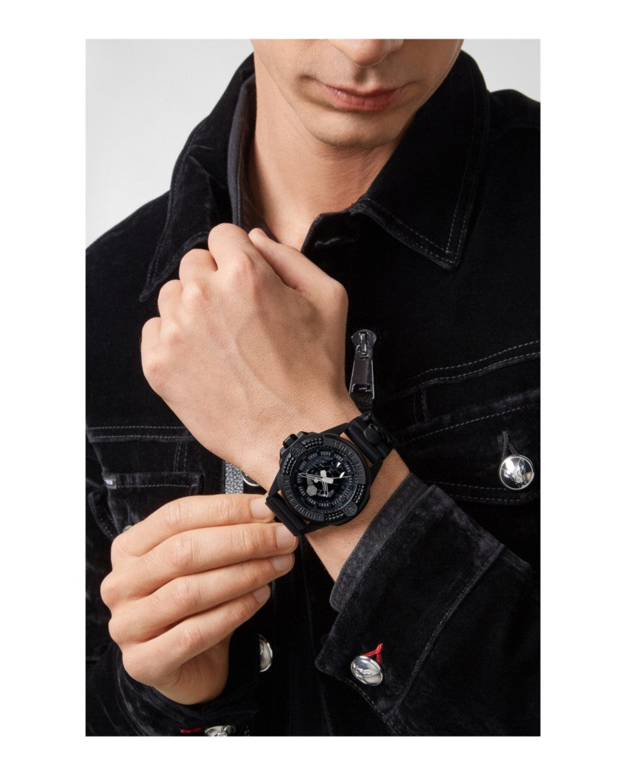 Philipp Plein The $Kull Silicone Watch