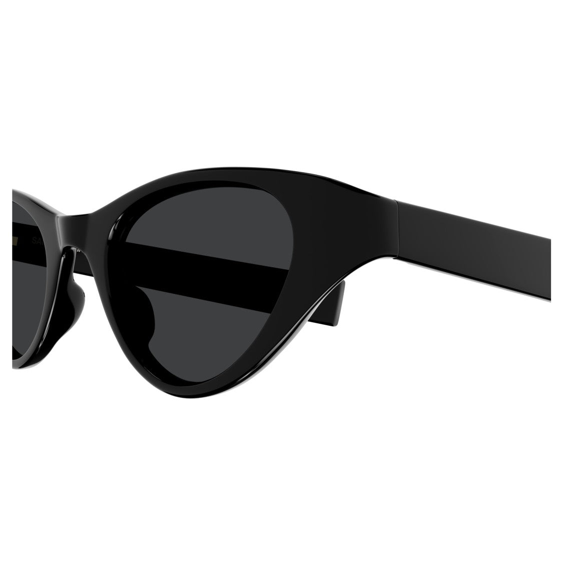 Saint Laurent Cat-Eye Sunglasses With Glossy Recycled Acetate Frame