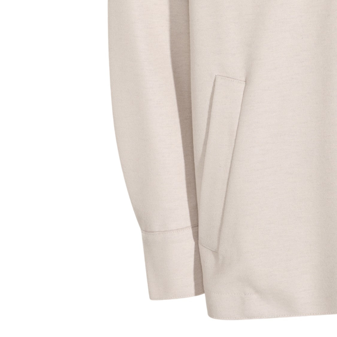 Eleventy Structured White Casual Jacket With Timeless Minimalism