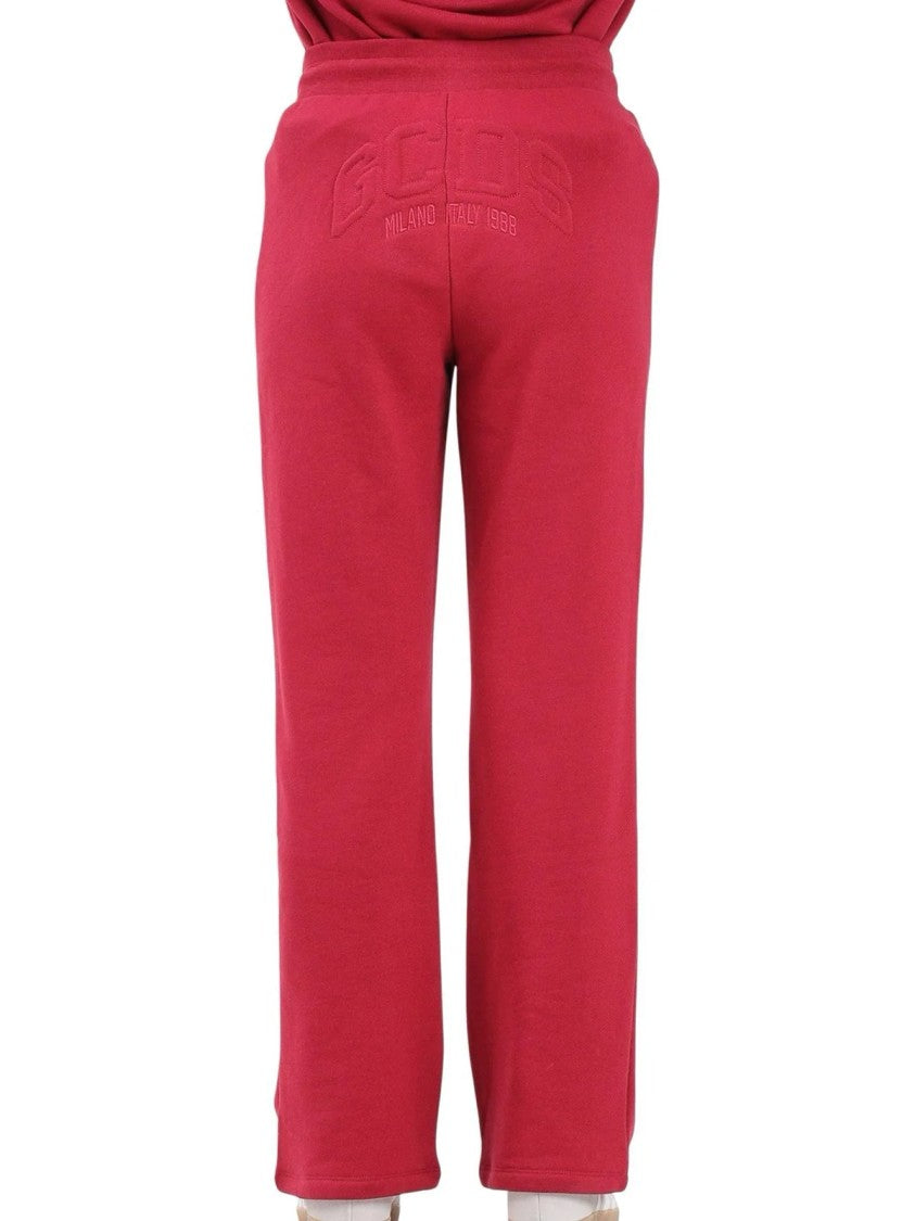 Gcds Relaxed Fit Track Pants With Adjustable Drawstring And Signature Branding