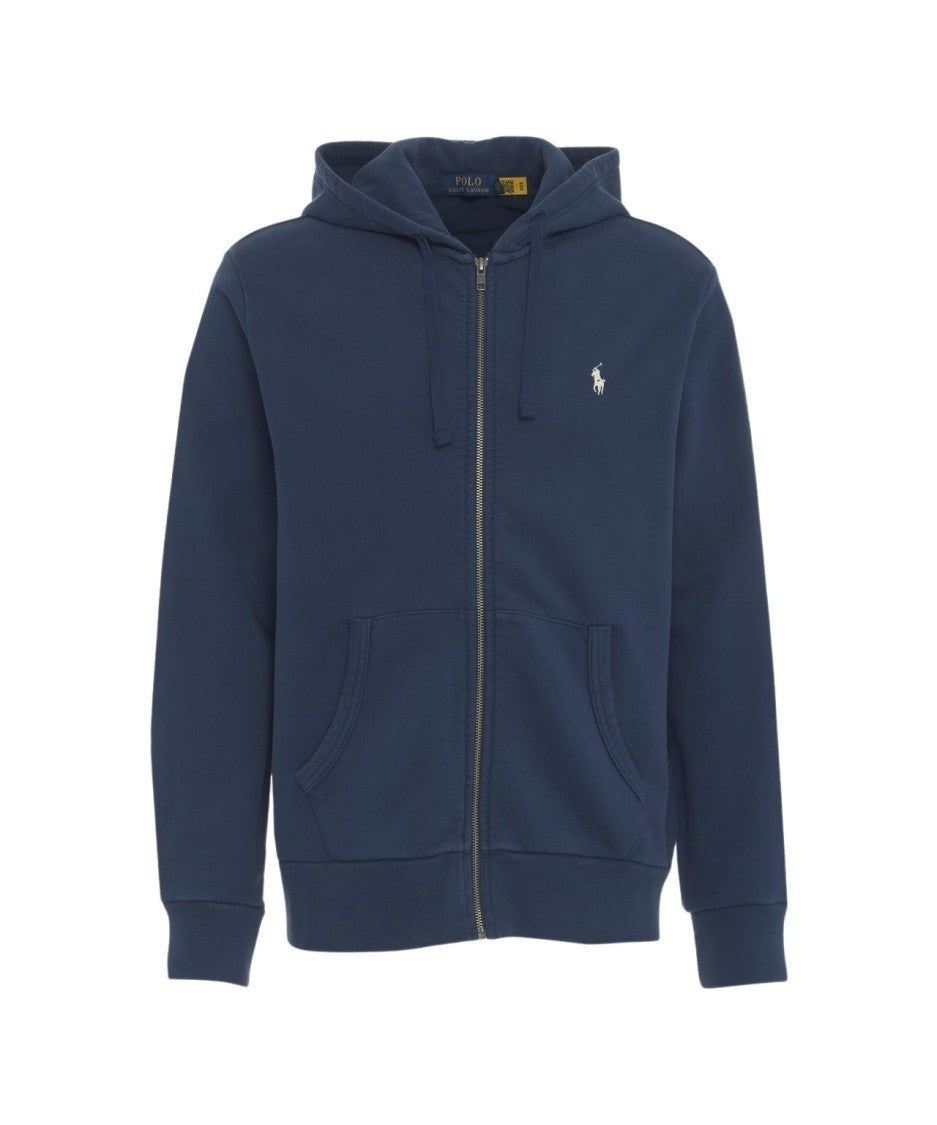 Polo Ralph Lauren Zip Hoodie With Embroidered Logo