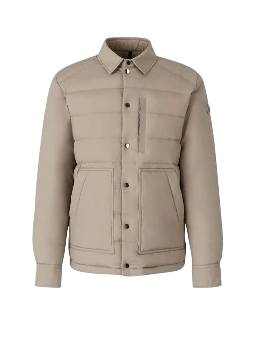 Moncler Boxy Silhouette Padded Jacket With Horizontal Quilting
