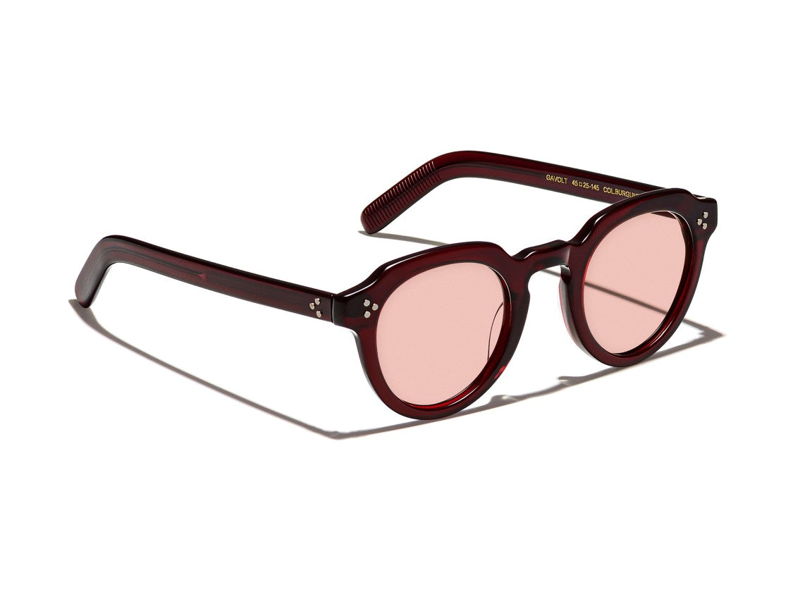 Moscot Pink Or-Gav-S Gavolt Sun Acetate Sunglasses