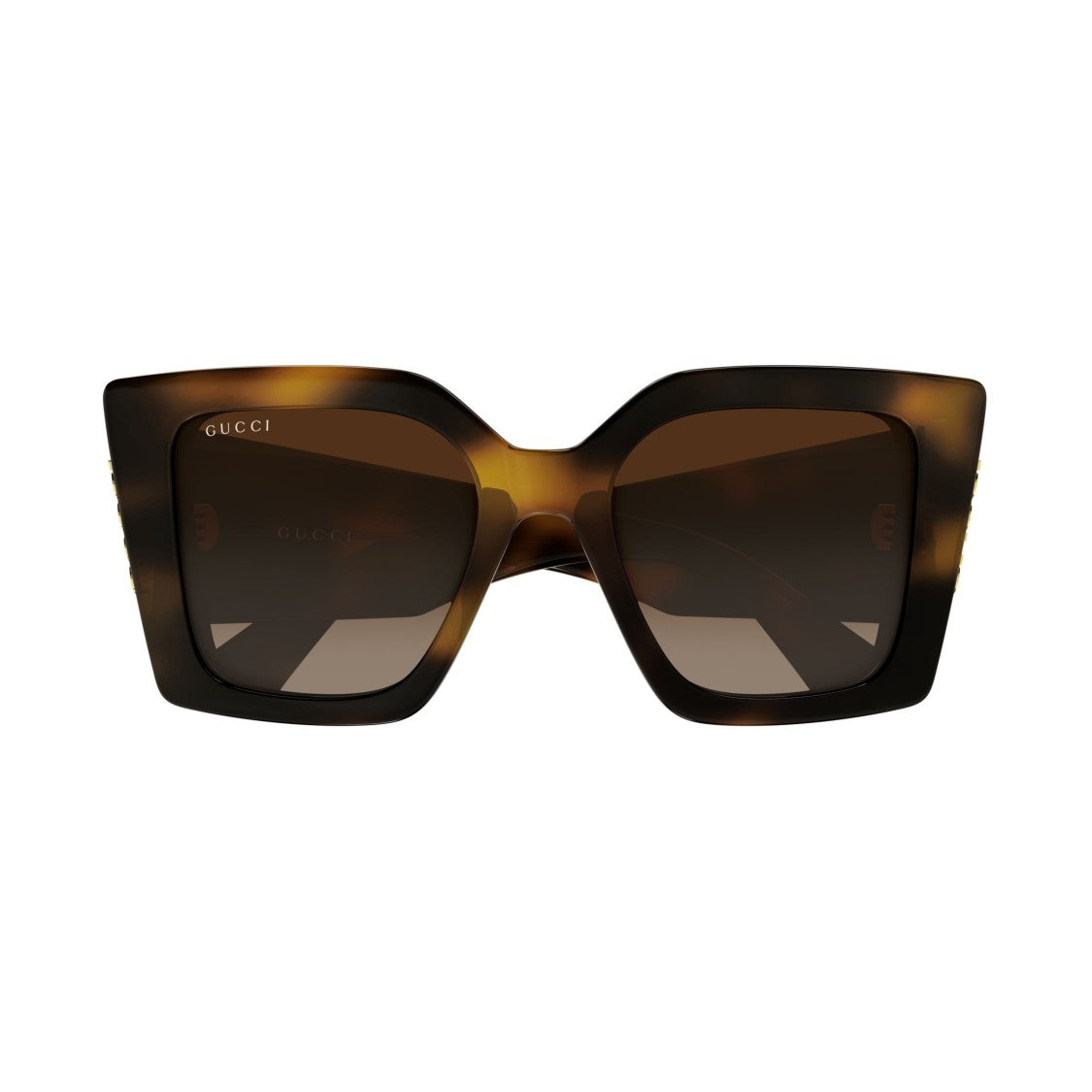 Gucci Gg2039s Oversized Tortoiseshell Sunglasses