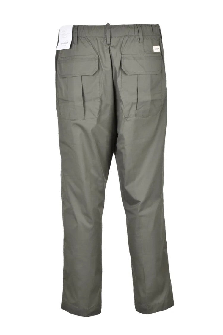 Officina 36 Stretch Nylon Trousers - Military Green