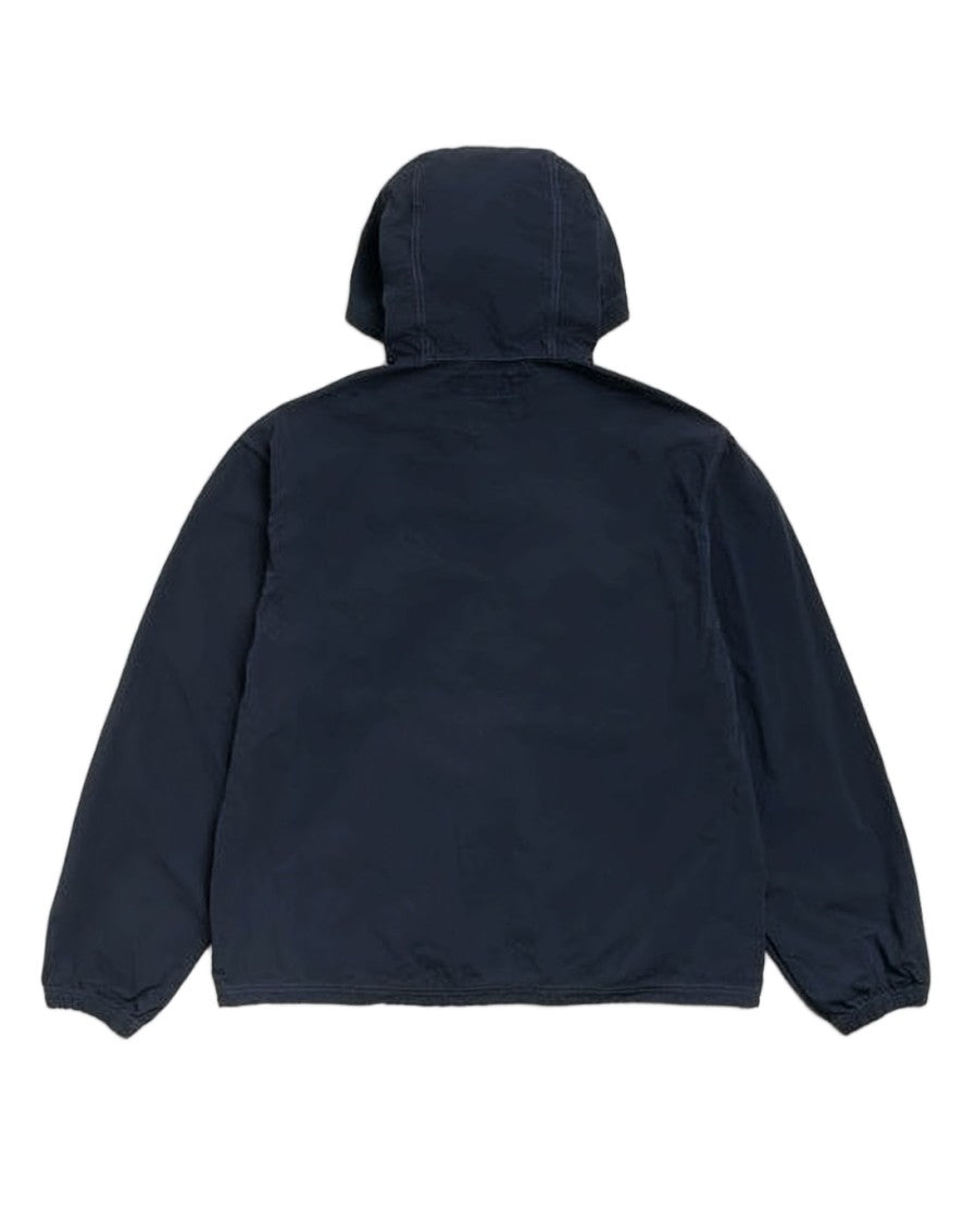 Stussy Hooded Nylon Jacket With Zippered Front