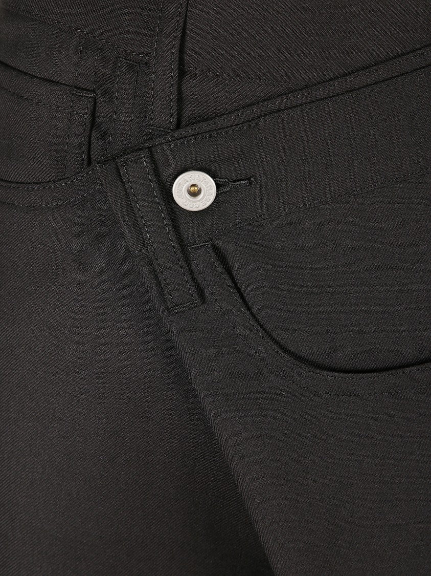 Junya Watanabe A-Line Midi Skirt With Button Detail