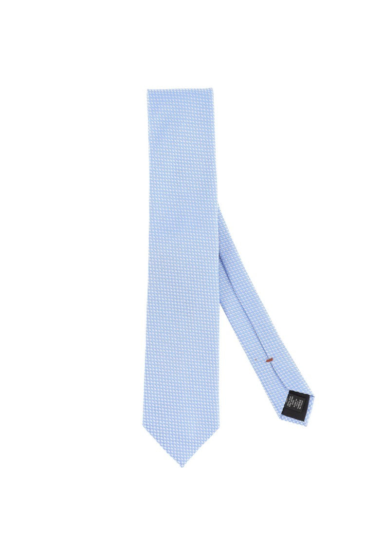 Zegna Pure Silk Textured Knit Tie