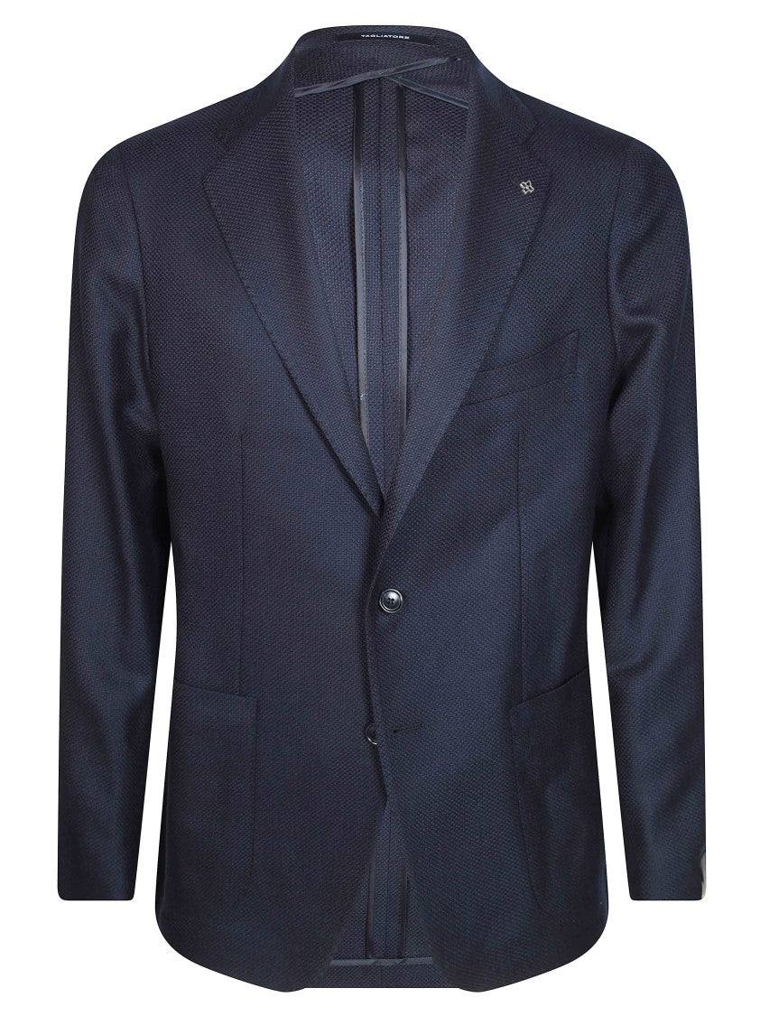 Tagliatore Montecarlo Mp Textured Fabric Blazer
