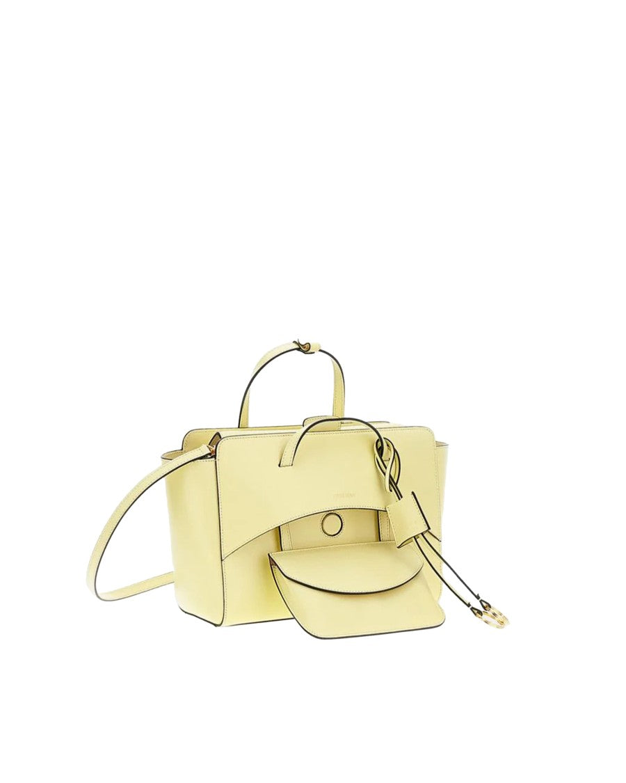 Hidesins Structured Calf Leather Flap Handbag With Hidden Pocket