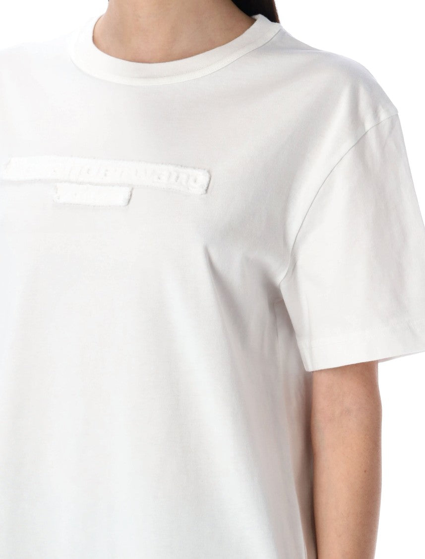 Alexander Wang Distressed Logo T-Shirt