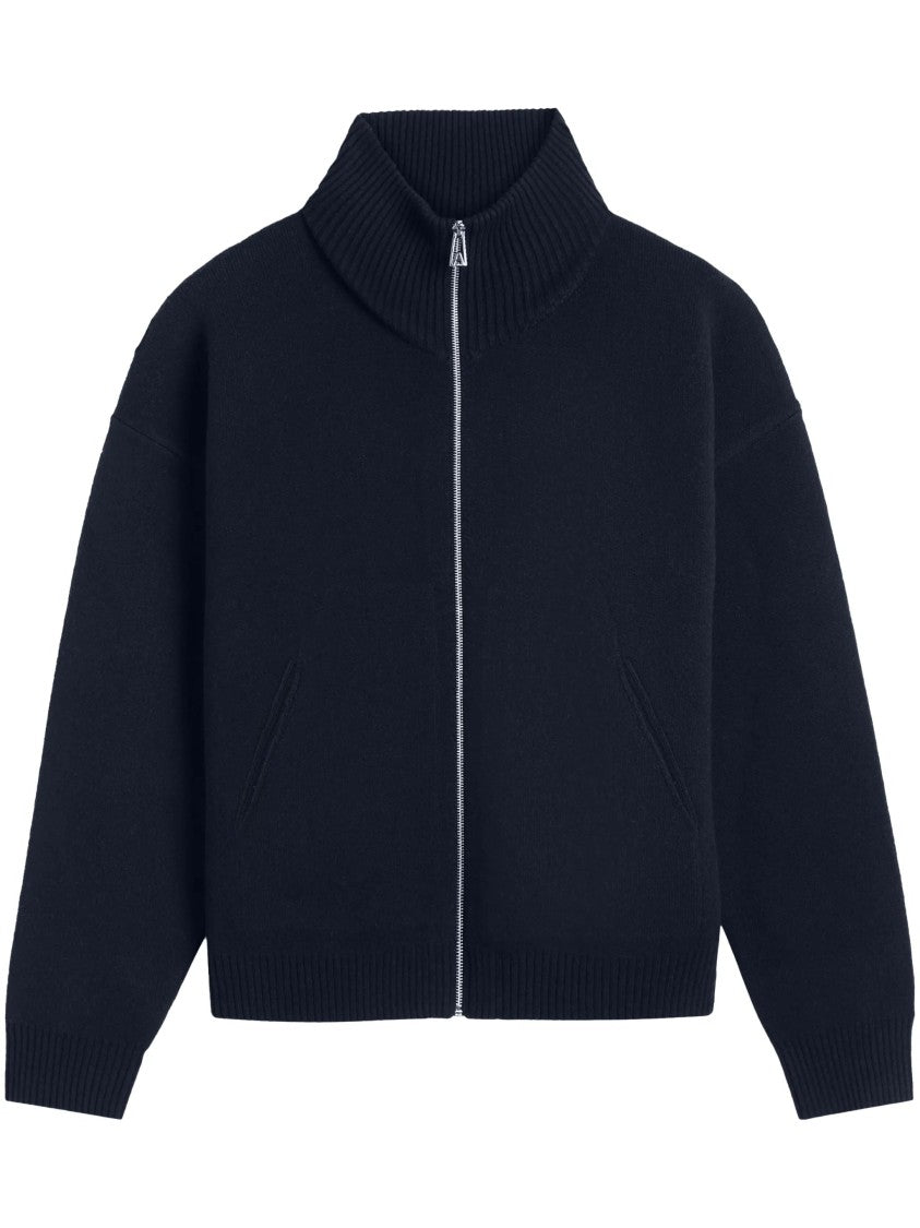 Axel Arigato Core Wool-Blend Zipped Cardigan