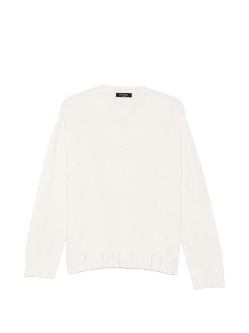 Fabiana Filippi Soft Texture V-Neck Sweater