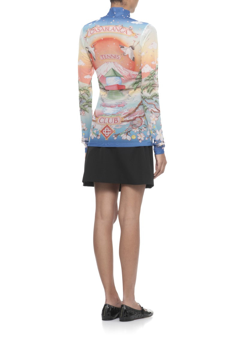 Casablanca Tennis Club Sweater