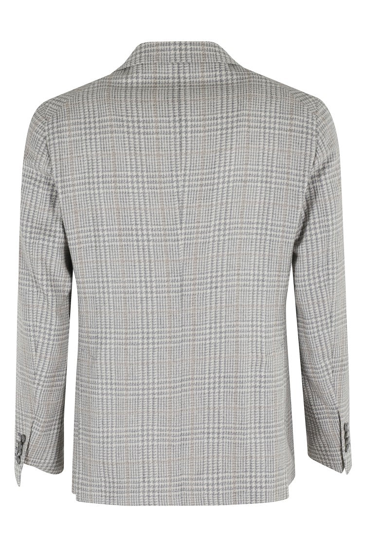 Tagliatore Wool-Cashmere Blend Sand Jacket