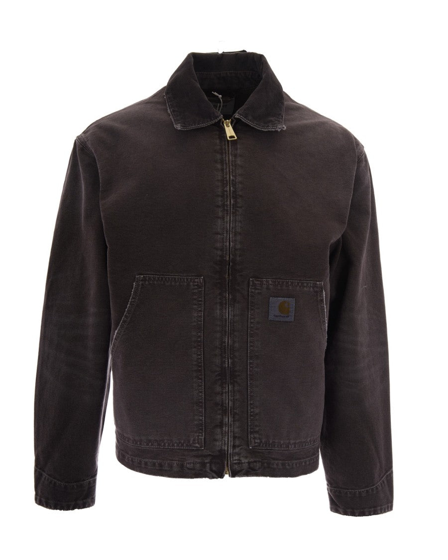 Carhartt Wip Tobacco Og Arcan Destroy Wash Jacket
