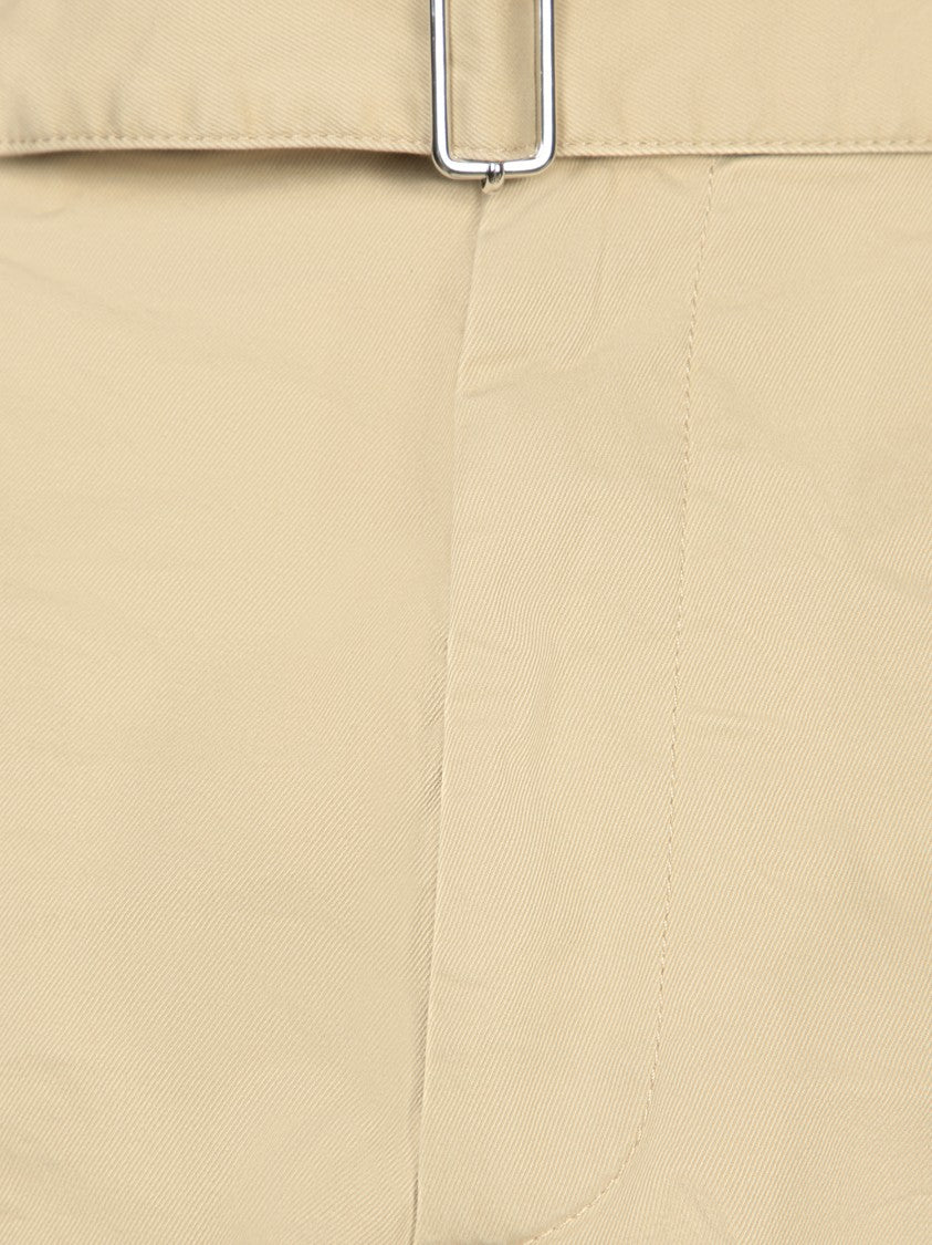 Dsquared2 Beige Trousers With Tailored Fit And Cargo Pockets