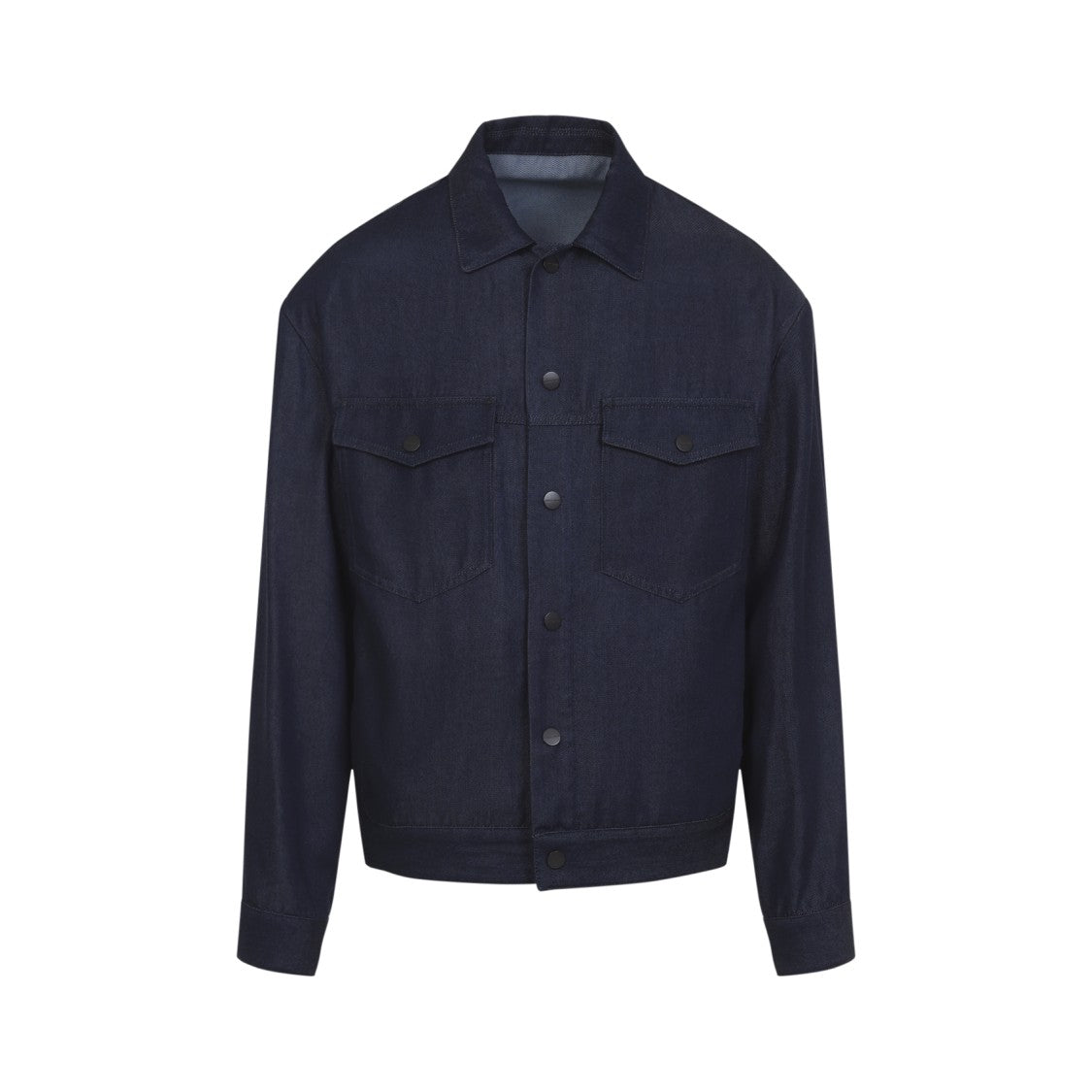 Giorgio Armani Blue Viscose Jacket