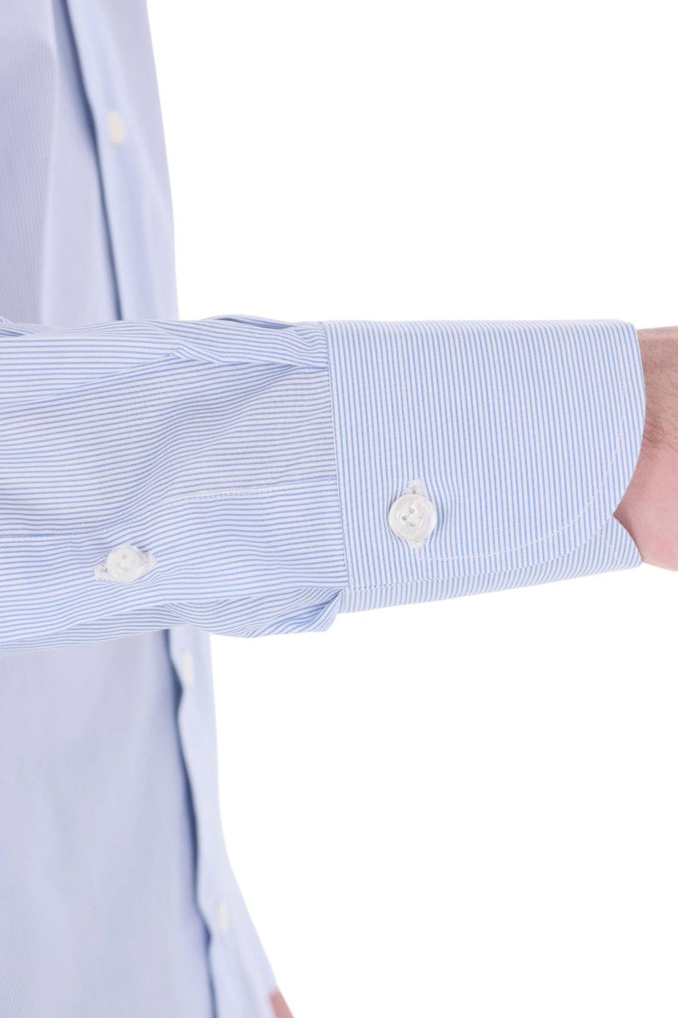 Finamore Striped 170/2 Cotton Casual Shirt