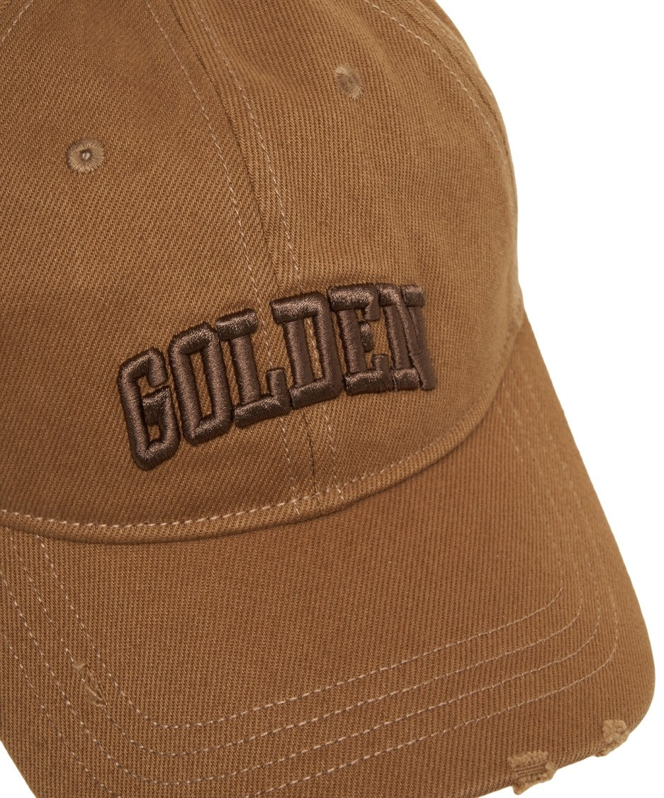 Golden Goose Baseball Cap With Logo Embroidery