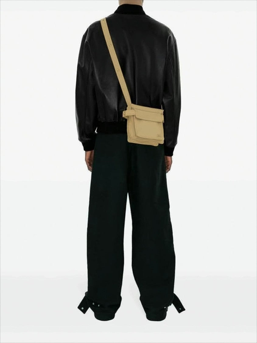 Burberry Compact Crossbody Bag With Front Flap Pocket