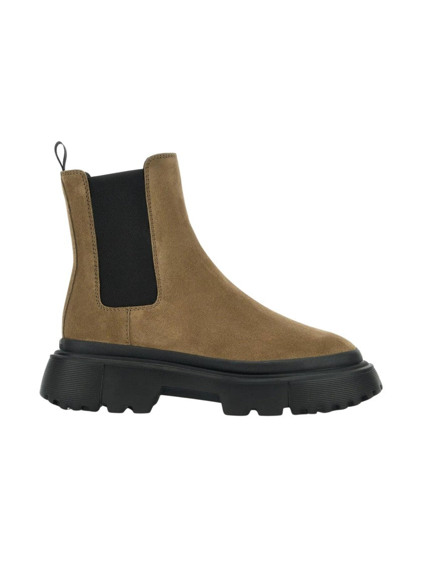Hogan Beige Chelsea Boot