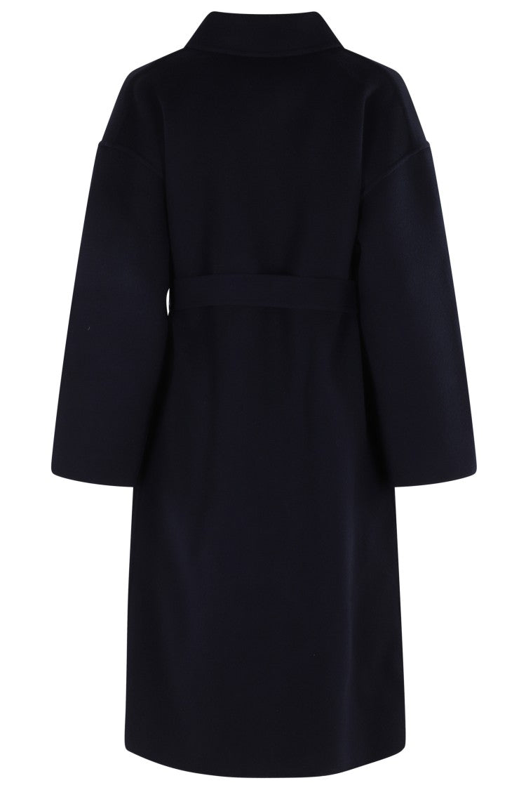 Semi Couture Double-Breasted Alice Coat With Notched Collar