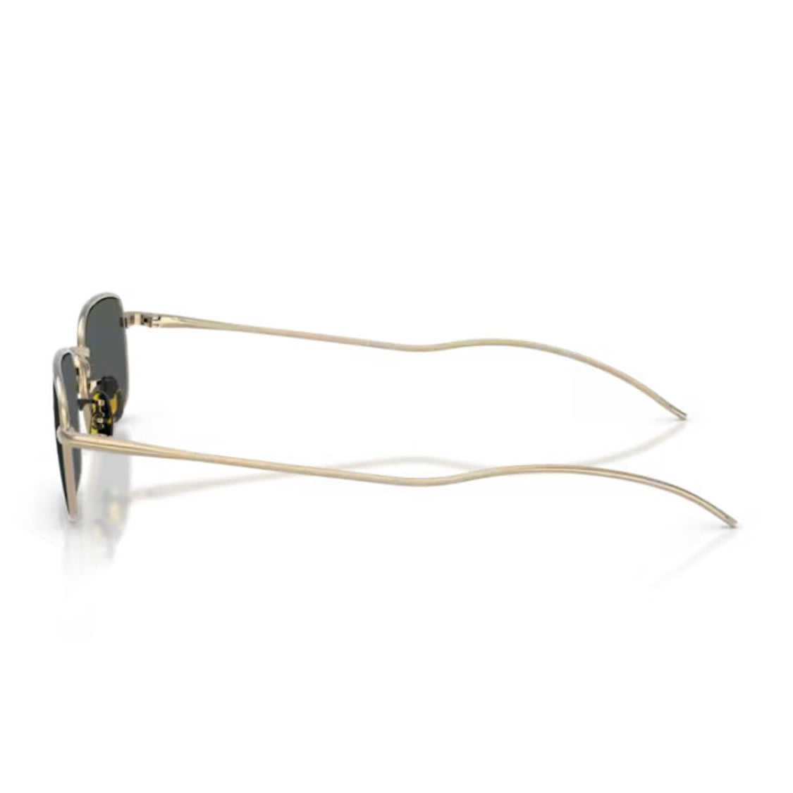 Oliver Peoples Gold Tk-14 Ov1364st Titanium Rectangular Sunglasses
