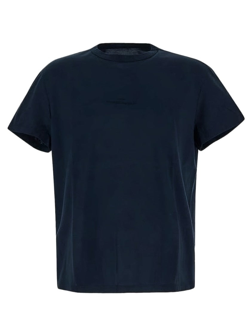 Maison Margiela Boxy-Fit Short-Sleeved Cotton T-Shirt With Tonal Embroidery