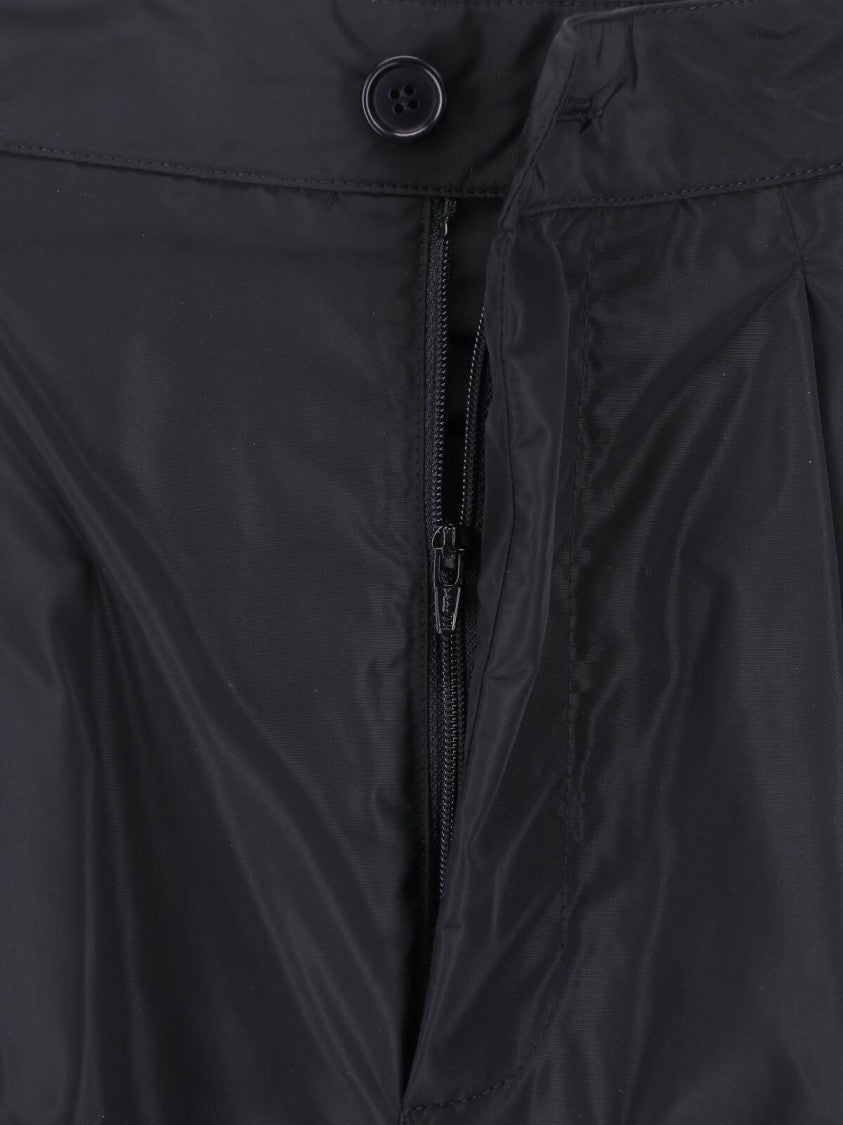 Aspesi Black Technical Midi Skirt