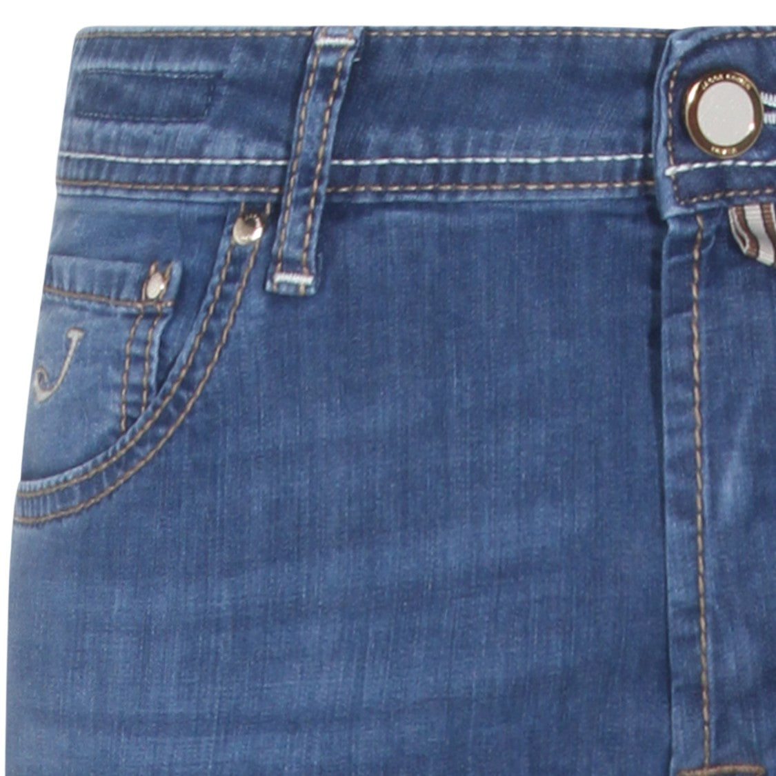 Jacob Cohen Straight-Legged Denim Jeans With Five-Pocket Design