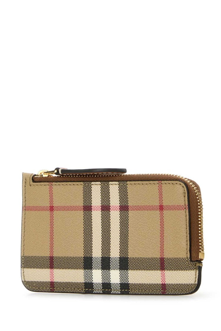 Burberry Printed Canvas Card Holder