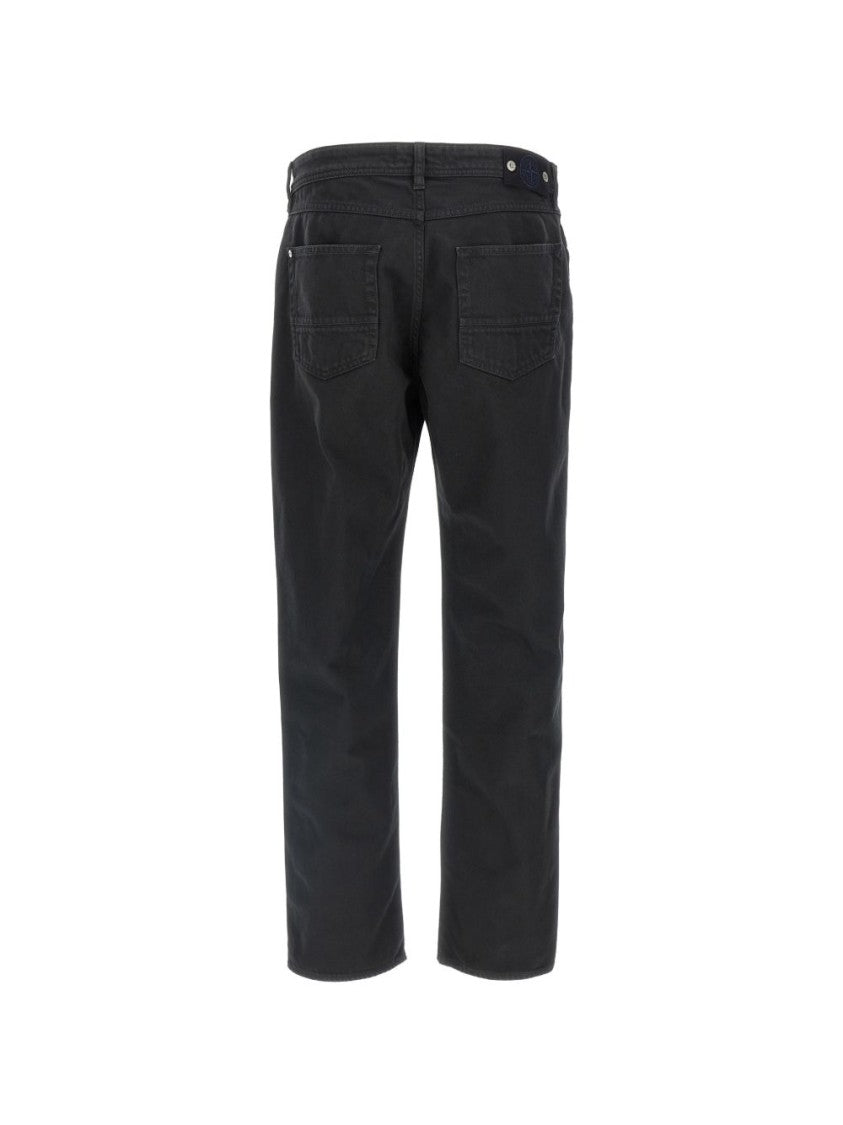 Stone Island Classic Straight-Leg Cotton Trousers