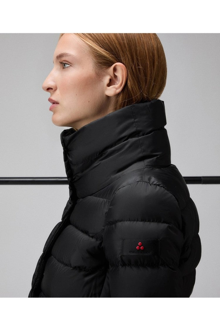 Peuterey Black Technical Nylon Zip-Up Jacket