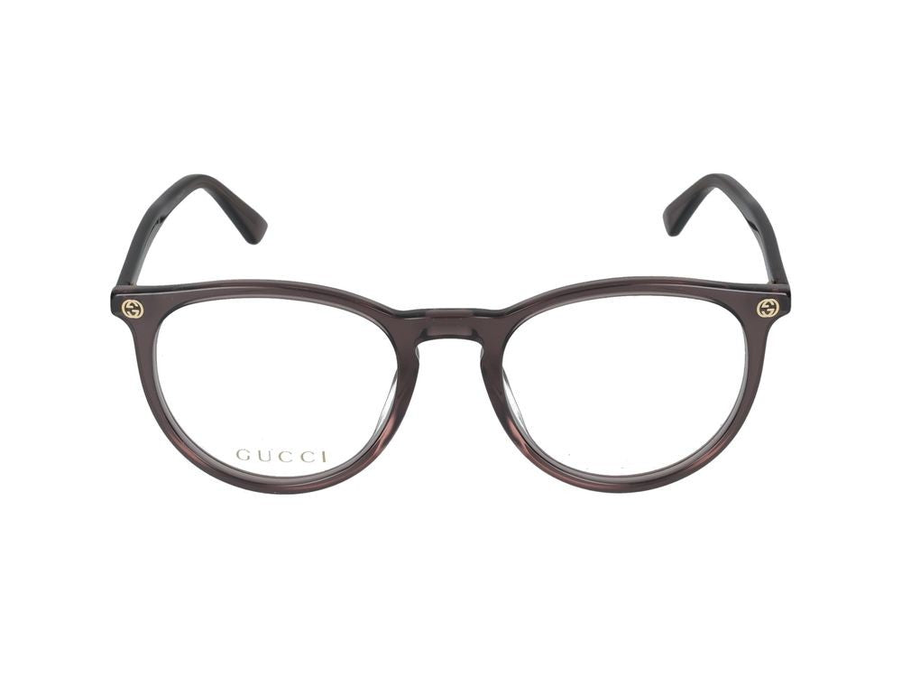Gucci Eyeglasses Gg0027o 012 Brown Brown Transpare 50/20/140
