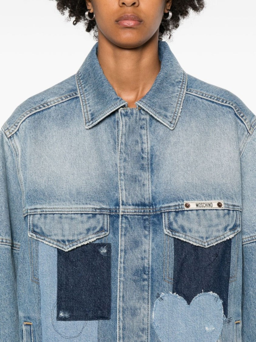 Moschino Light Blue Denim Jacket