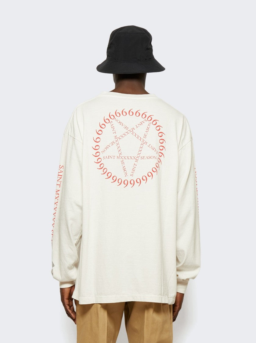 Saint Mxxxxxx Eyeball Long-Sleeve Tee